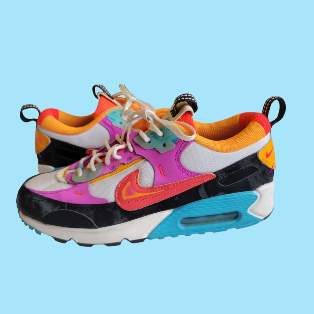 Nike Air Max 90 Futura SE shoes sneakers rare women’s  8.5 - Picture 3 of 10